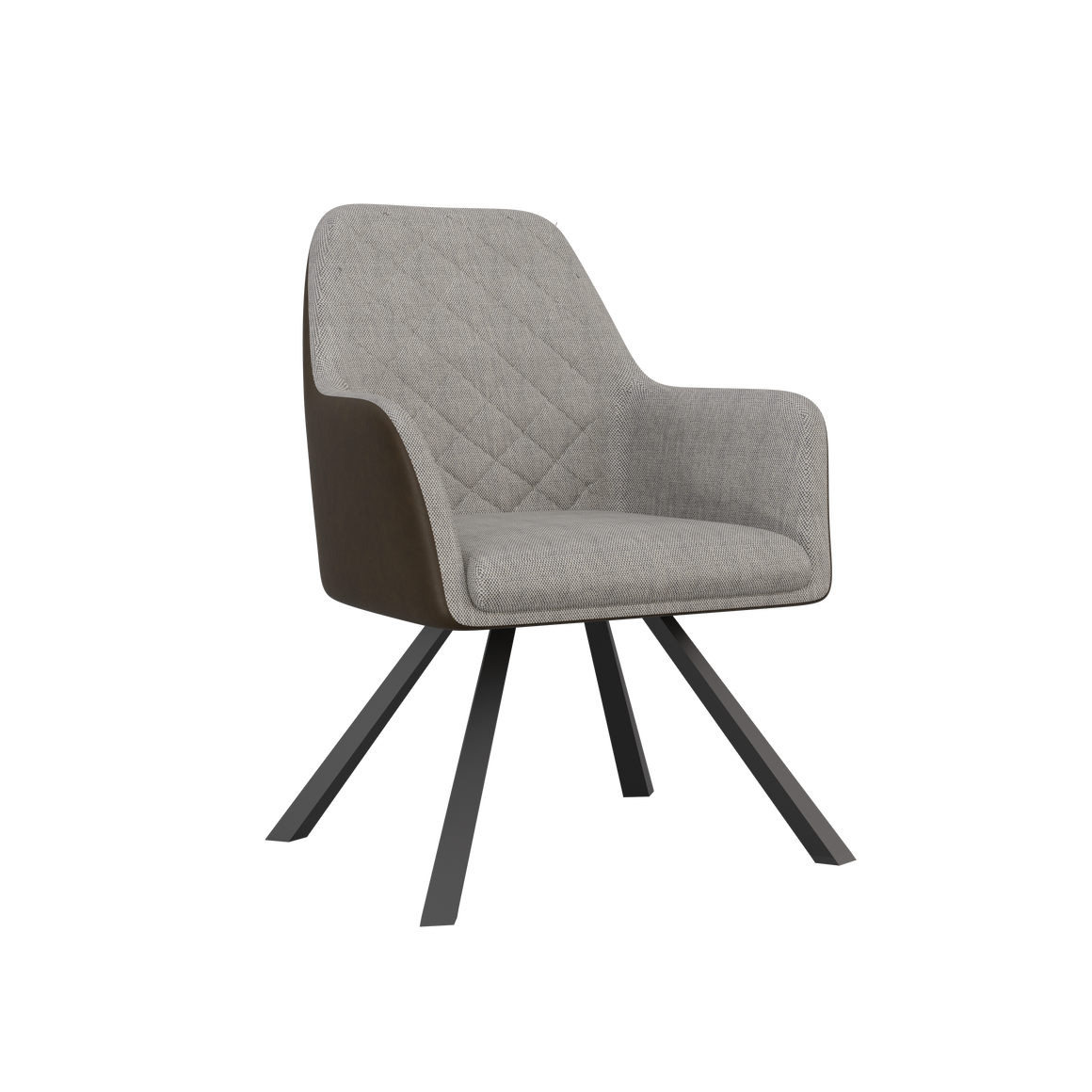 Celias Rustic Upholstered Accent Dining Chair