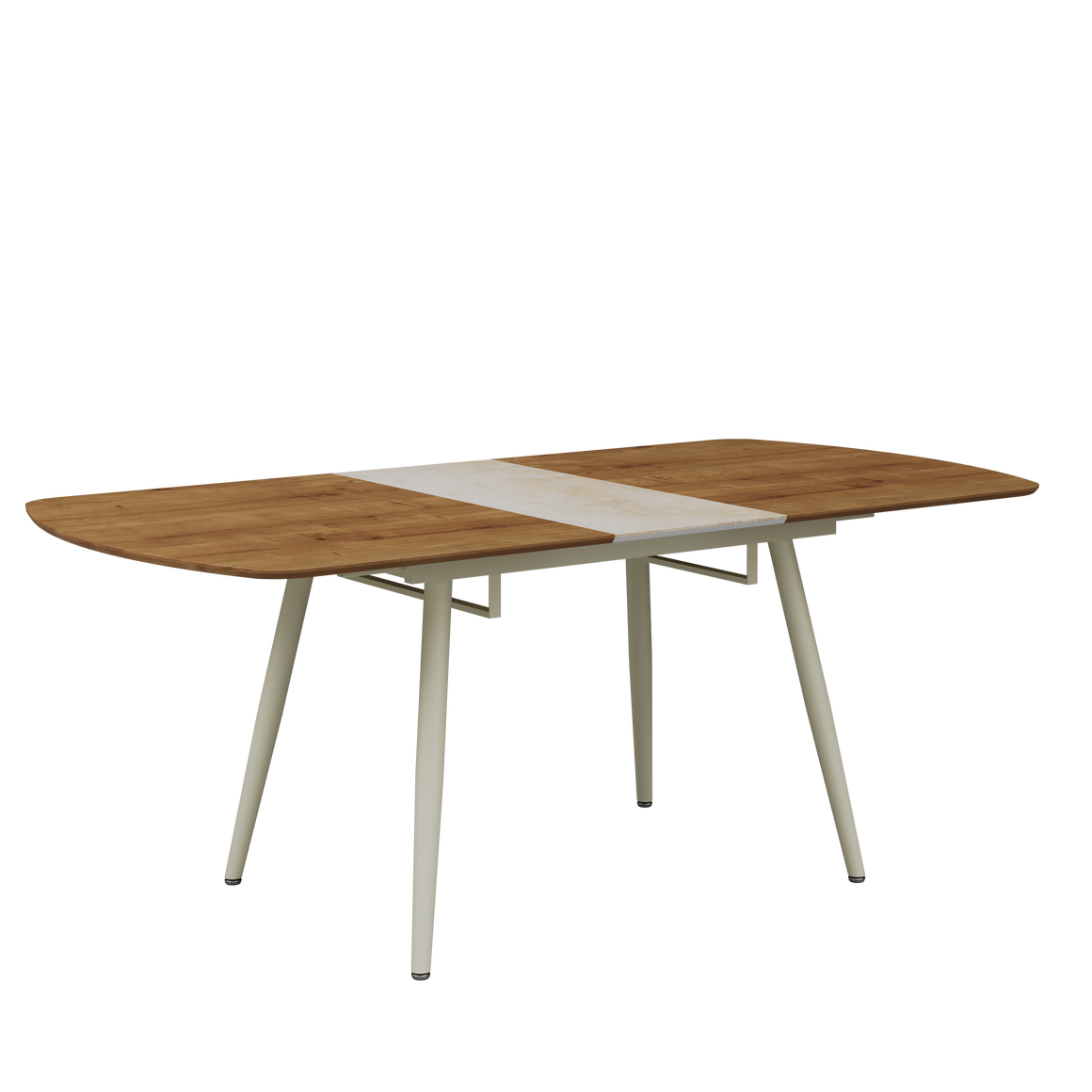 Celias Rustic Extendable Marble Dining Table