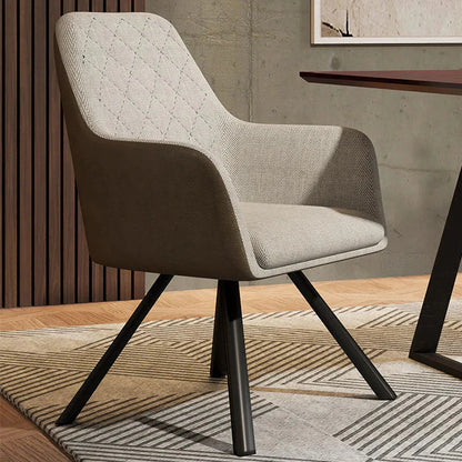 Celias Rustic Upholstered Accent Dining Chair