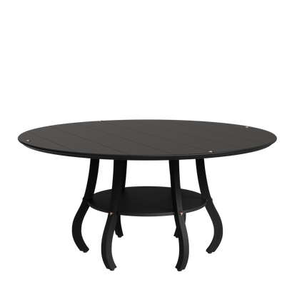 Celias Rustic Antique Brass Round Center Table
