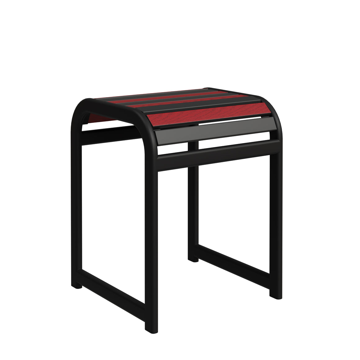 Celias Rustic Outdoor Slatted Patio Center Table