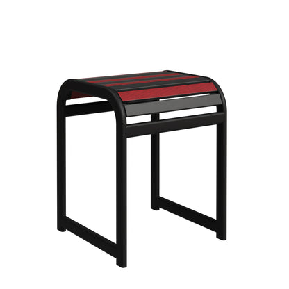Celias Rustic Outdoor Slatted Patio Center Table