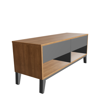 Celias Rustic Modern Storage TV Media Unit