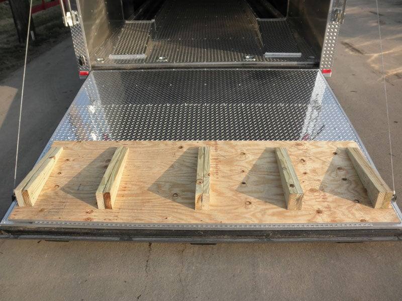 Enclosed Trailer 8.5′ X 24′ White – Cargo Bike Car Hauler Storage - Image 10