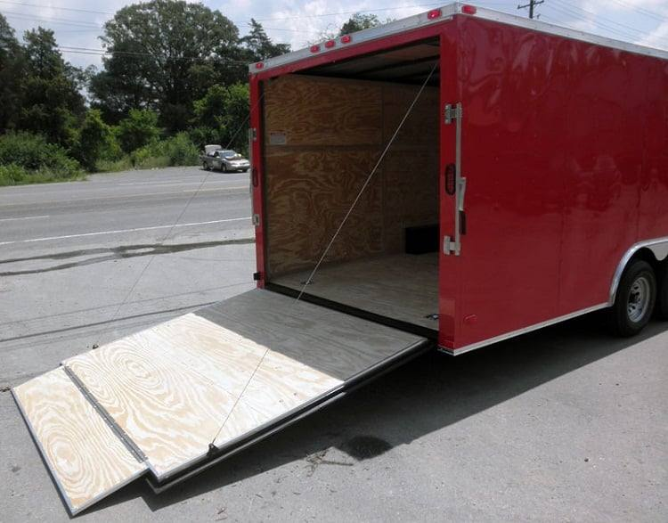 Enclosed Trailer 8.5’x24′ Red – Motorcycle Trailer Car Truck Argo ATV Hauler Storage - Image 9