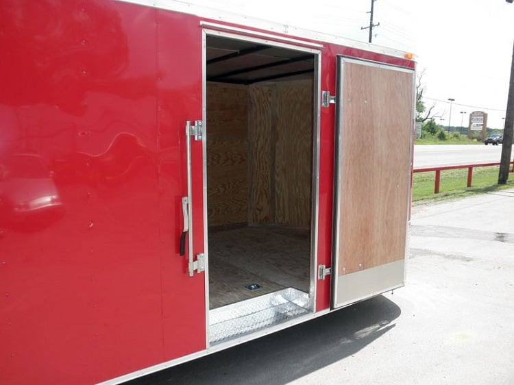 Enclosed Trailer 8.5’x24′ Red – Motorcycle Trailer Car Truck Argo ATV Hauler Storage - Image 8