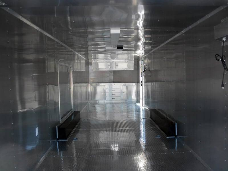 Enclosed Trailer 8.5’x26′ Red – Motorcycle Car Bike Hauler Storage - Image 11
