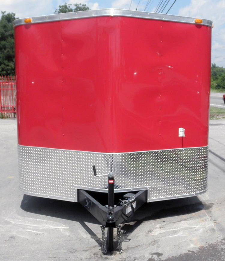 Enclosed Trailer 8.5’x24′ Red – Motorcycle Trailer Car Truck Argo ATV Hauler Storage - Image 3