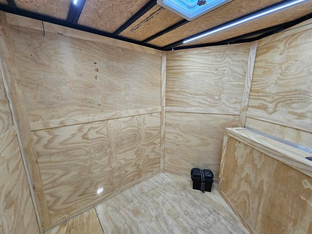 Enclosed Trailer 7′ X 20′ Red Hybrid Trailer Landscaping Equipment etc.. - Image 21