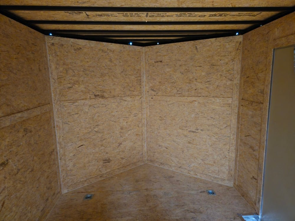 Enclosed Trailer 8.5′ X 24′ Tandem Axle Charcoal Grey 7′ Interior Motorcycle Car Hauler - Image 13