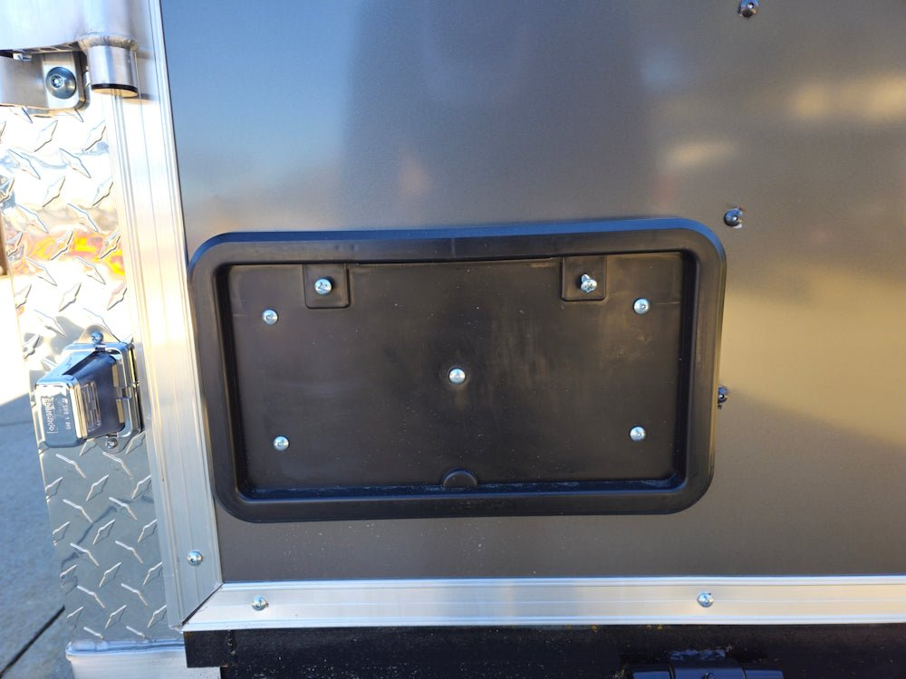 Enclosed Trailer 8.5′ X 24′ Tandem Axle Charcoal Grey 7′ Interior Motorcycle Car Hauler - Image 17