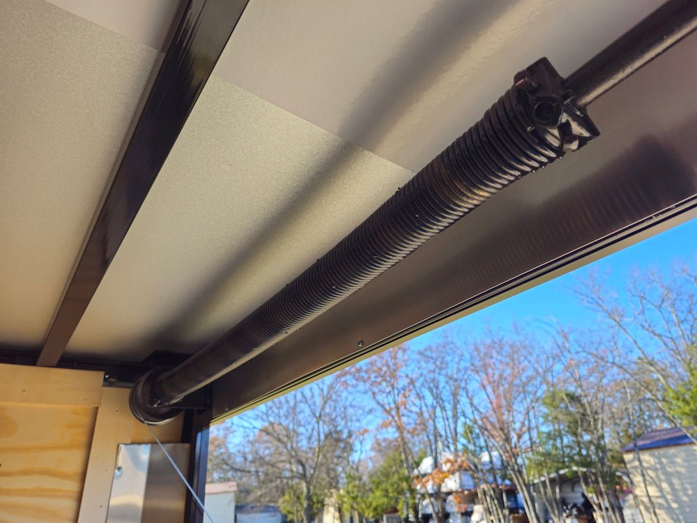 8.5×28 V-Nose Enclosed Trailer Black Out and Escape Door (2) 5,200lb Axles - Image 27