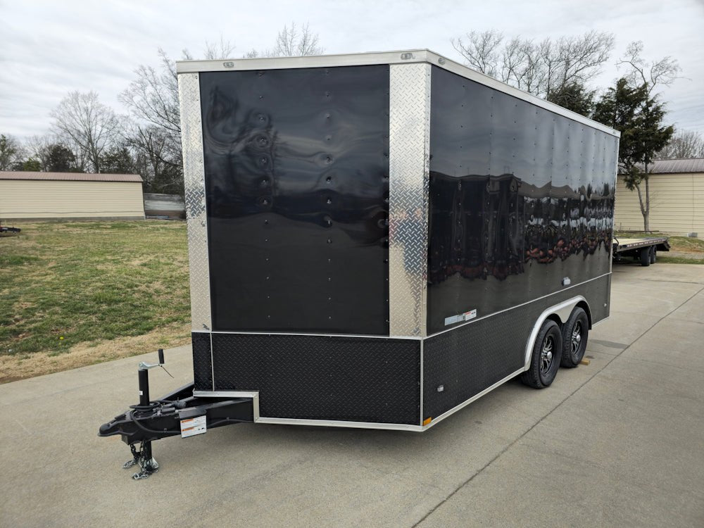 Enclosed Trailer 8.5′ X 14′ Black – Custom Car Equipment ATV Storage - Image 3