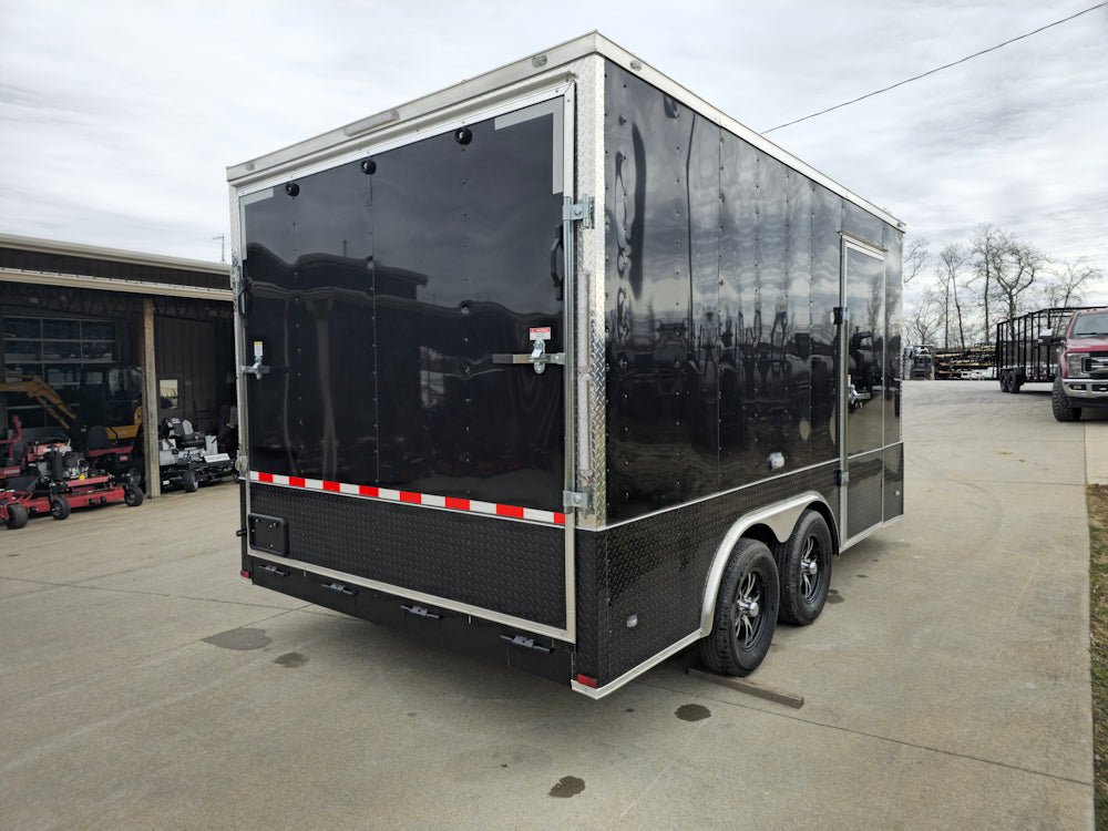 Enclosed Trailer 8.5′ X 14′ Black – Custom Car Equipment ATV Storage - Image 8