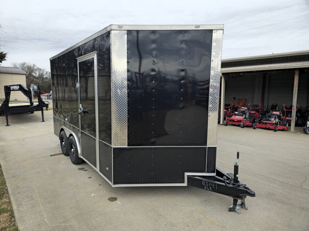 Enclosed Trailer 8.5′ X 14′ Black – Custom Car Equipment ATV Storage - Image 10