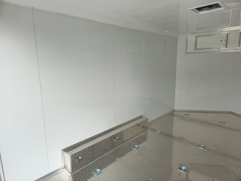 Enclosed Trailer 8.5′ X 14′ Black – Custom Car Equipment ATV Storage - Image 15