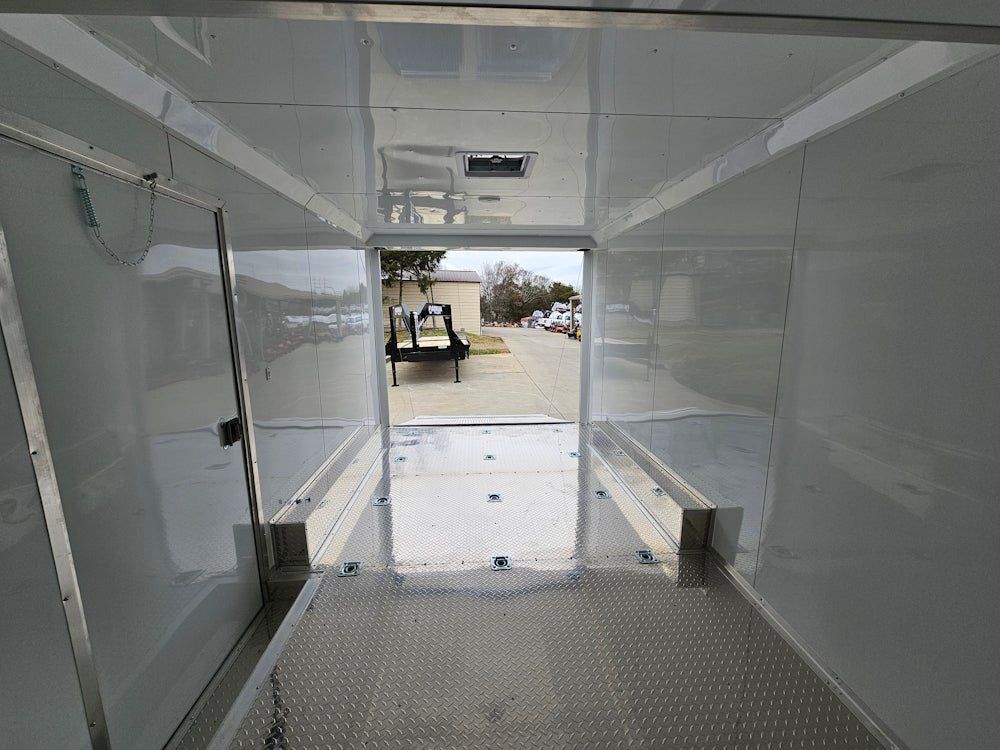 Enclosed Trailer 8.5′ X 14′ Black – Custom Car Equipment ATV Storage - Image 19