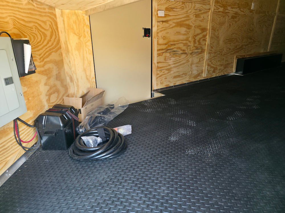 8.5′ X 24′ Charcoal Grey With Blackout Custom Water Rescue Enclosed Trailer - Image 6