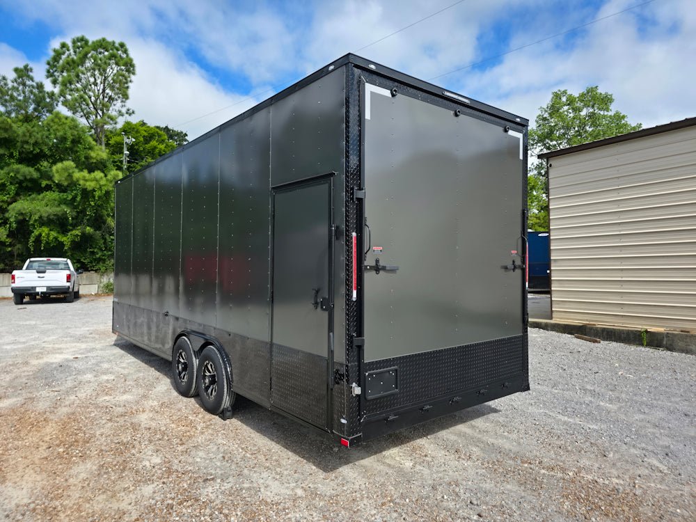 8.5′ X 24′ Custom Stage and Event Marketing Enclosed Trailer - Image 7