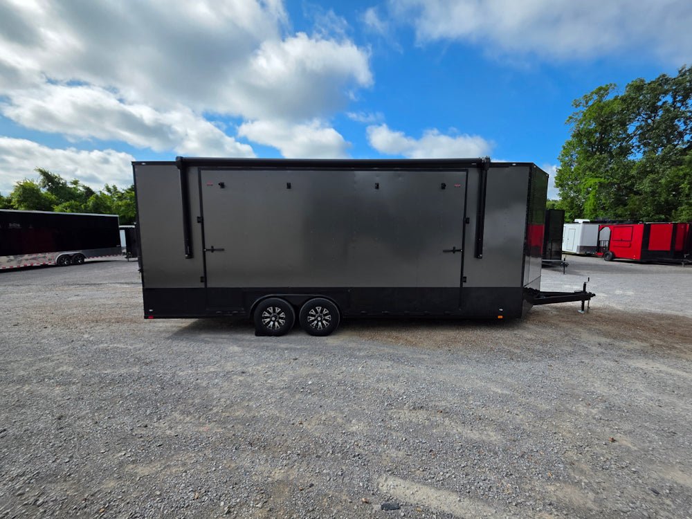 8.5′ X 24′ Custom Stage and Event Marketing Enclosed Trailer - Image 10