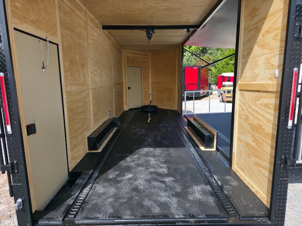 8.5′ X 24′ Custom Stage and Event Marketing Enclosed Trailer - Image 19