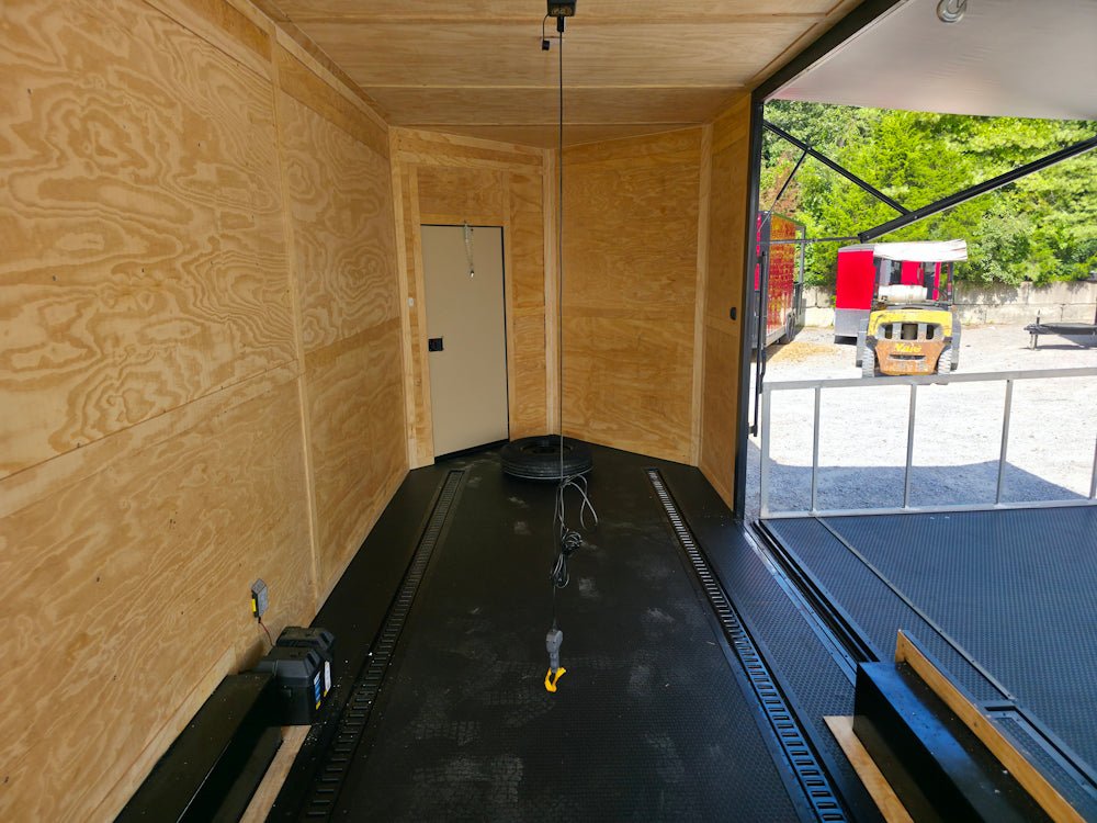 8.5′ X 24′ Custom Stage and Event Marketing Enclosed Trailer - Image 20