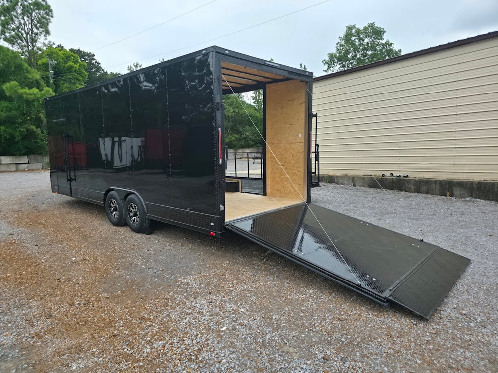 8.5′ X 24′ Custom Stage and Marketing Showcase Enclosed Trailer - Image 7