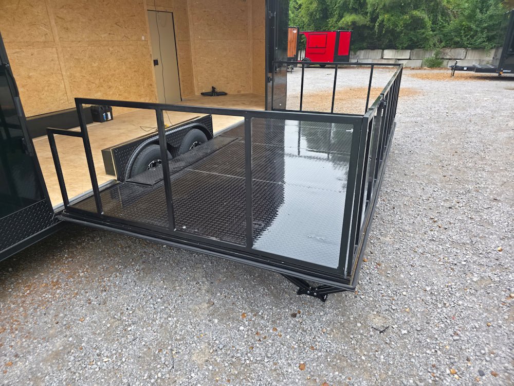 8.5′ X 24′ Custom Stage and Marketing Showcase Enclosed Trailer - Image 11
