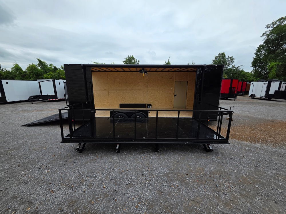 8.5′ X 24′ Custom Stage and Marketing Showcase Enclosed Trailer - Image 12