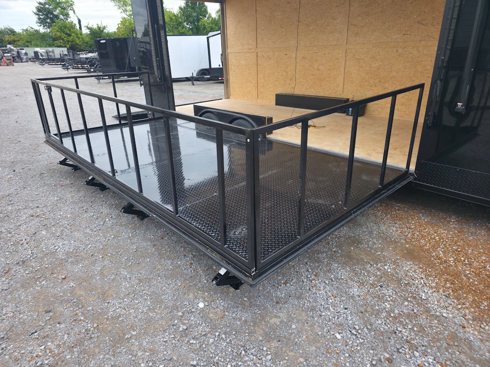 8.5′ X 24′ Custom Stage and Marketing Showcase Enclosed Trailer - Image 13