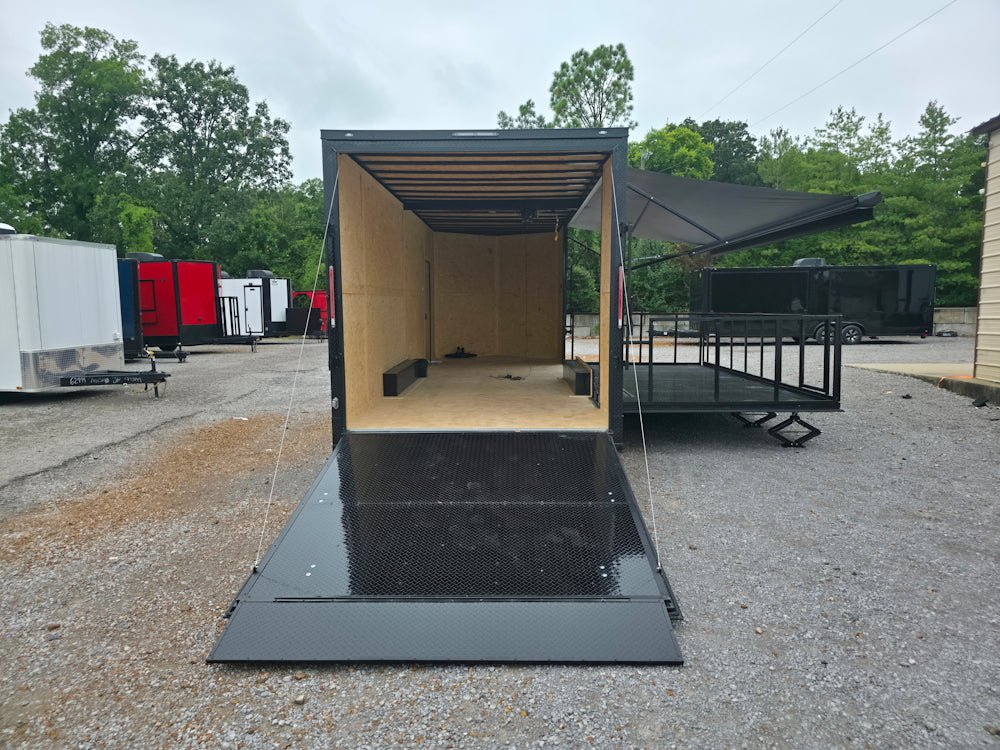 8.5′ X 24′ Custom Stage and Marketing Showcase Enclosed Trailer - Image 14