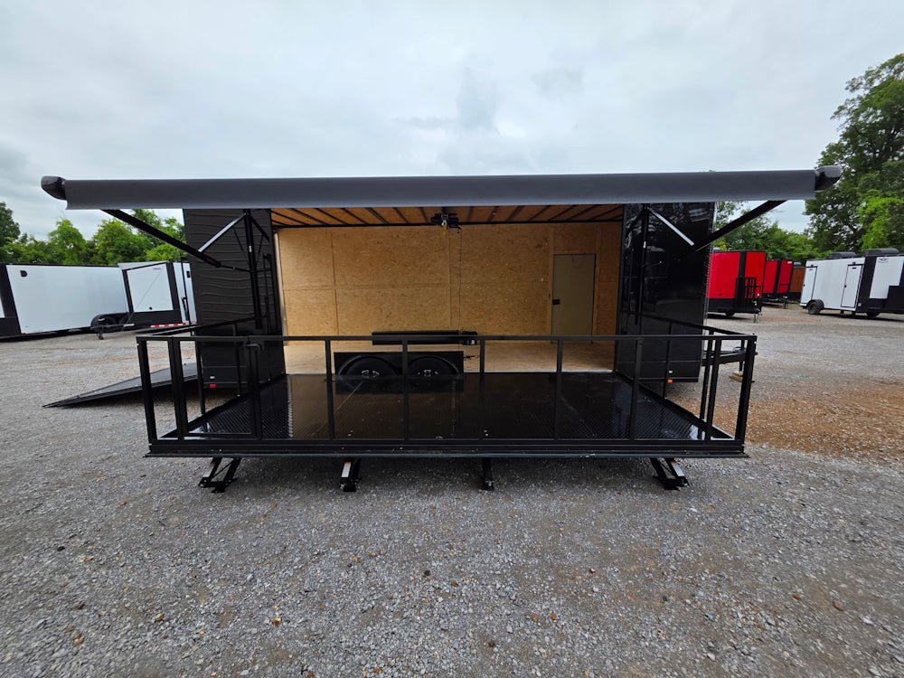 8.5′ X 24′ Custom Stage and Marketing Showcase Enclosed Trailer - Image 16