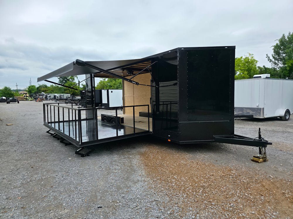 8.5′ X 24′ Custom Stage and Marketing Showcase Enclosed Trailer - Image 18