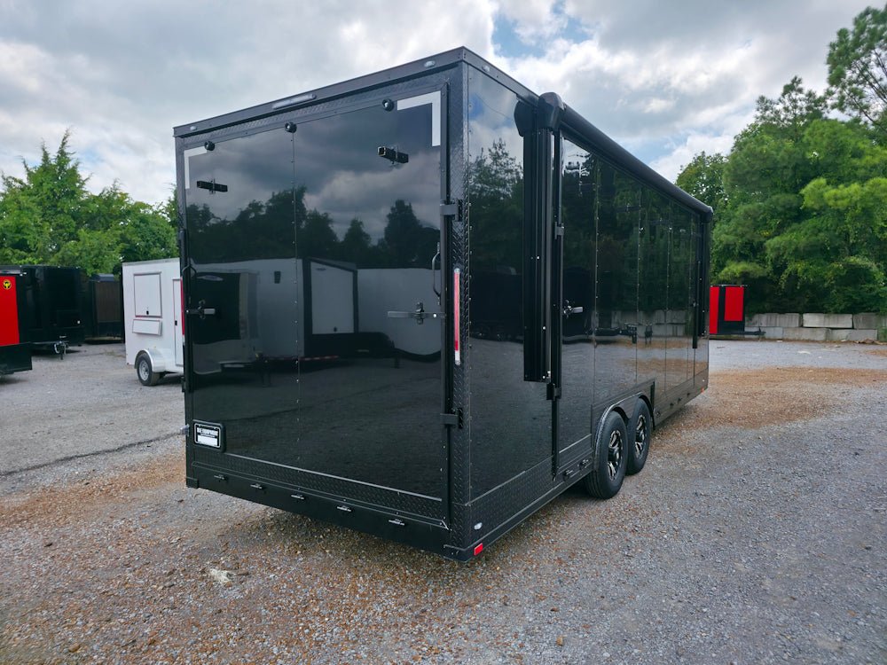 8.5′ X 24′ Custom Stage and Marketing Showcase Enclosed Trailer - Image 26