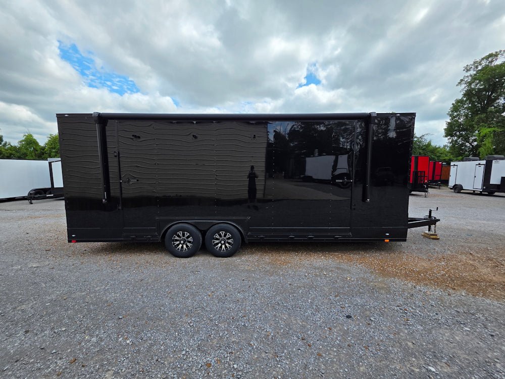 8.5′ X 24′ Custom Stage and Marketing Showcase Enclosed Trailer - Image 22