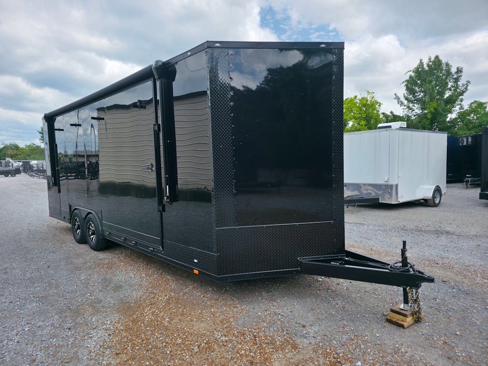 8.5′ X 24′ Custom Stage and Marketing Showcase Enclosed Trailer - Image 23