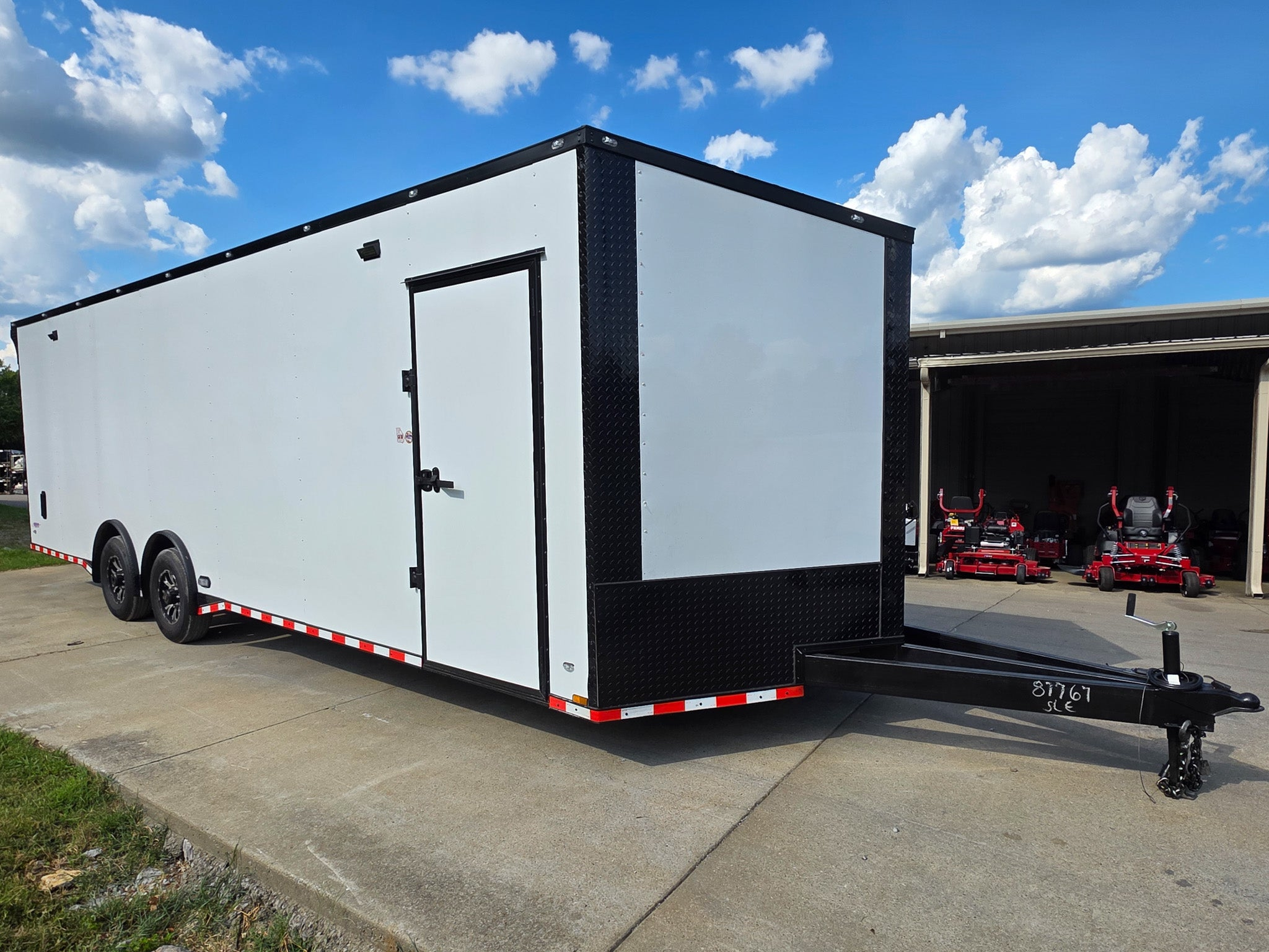 8.5×28 Enclosed Trailer For Race, Show Car Fully Loaded (2) 7,000LB Axle 14K GVWR - Image 4