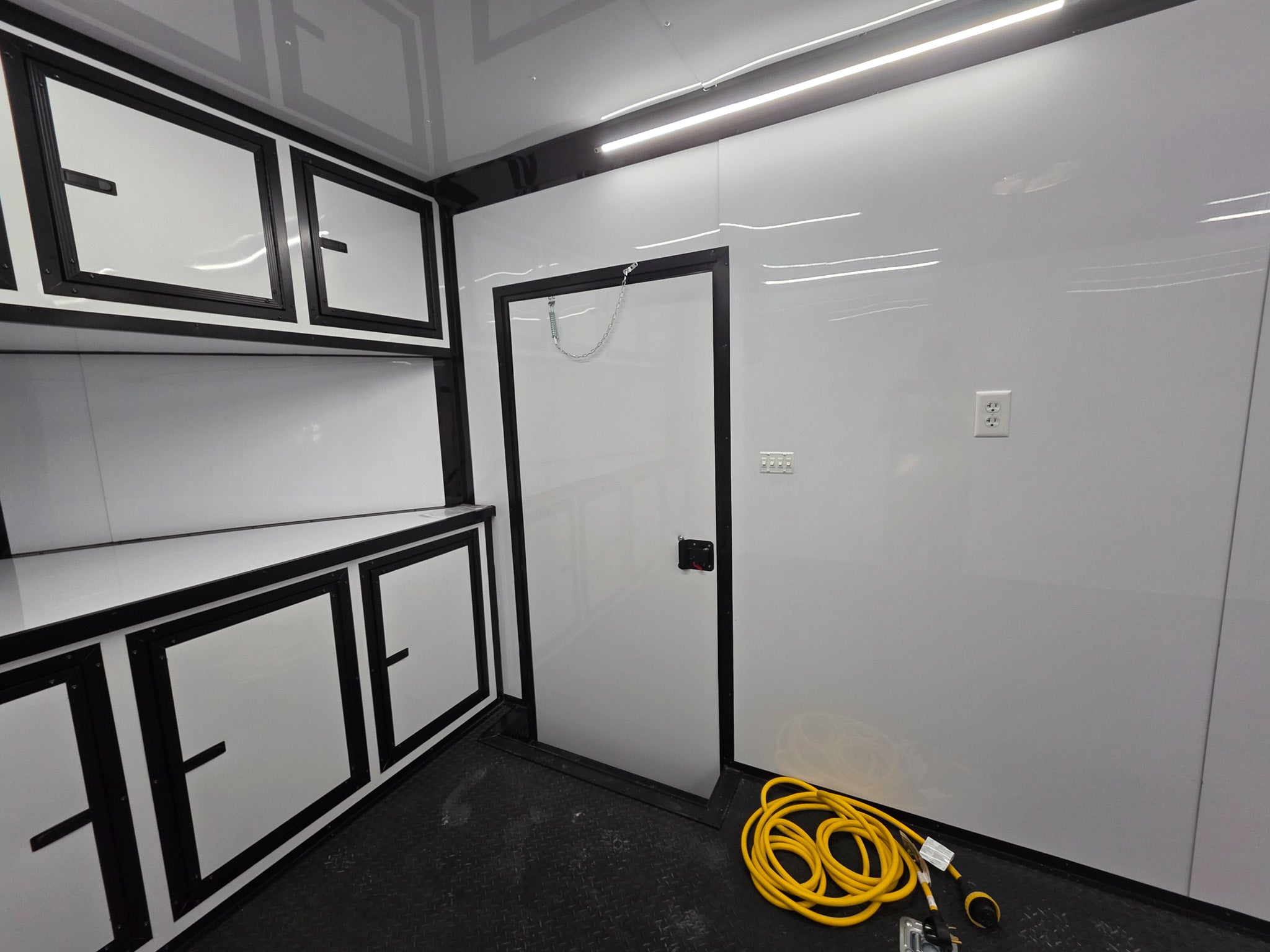 8.5×28 Enclosed Trailer For Race, Show Car Fully Loaded (2) 7,000LB Axle 14K GVWR - Image 32