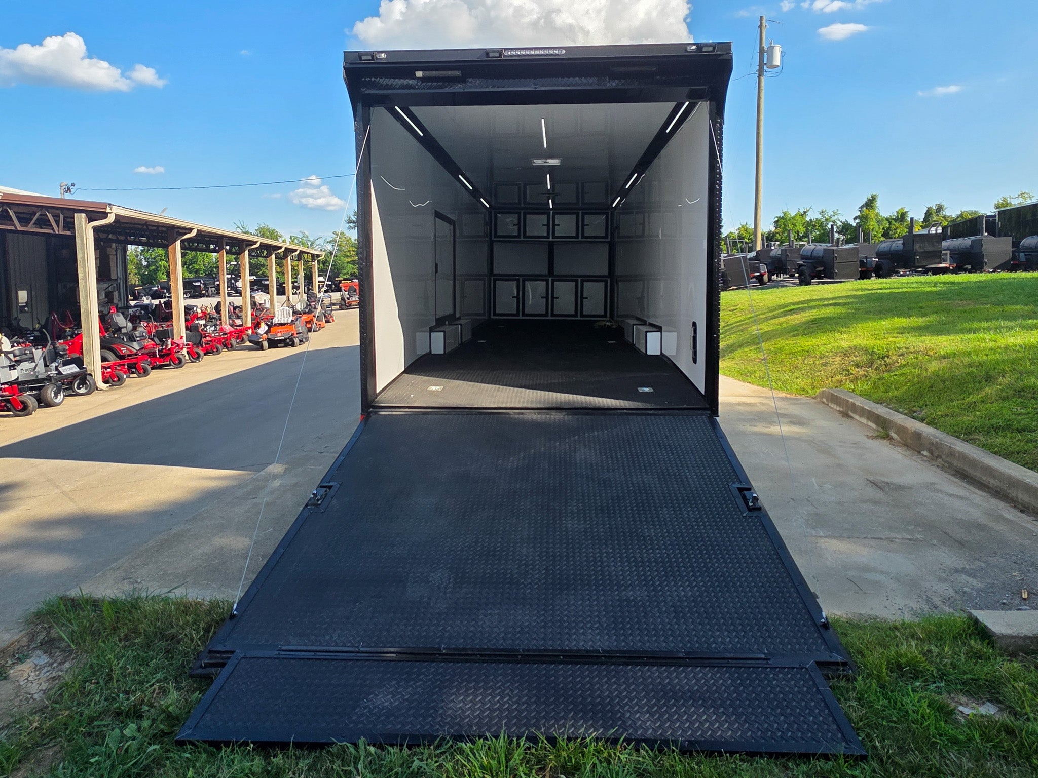 8.5×28 Enclosed Trailer For Race, Show Car Fully Loaded (2) 7,000LB Axle 14K GVWR - Image 11