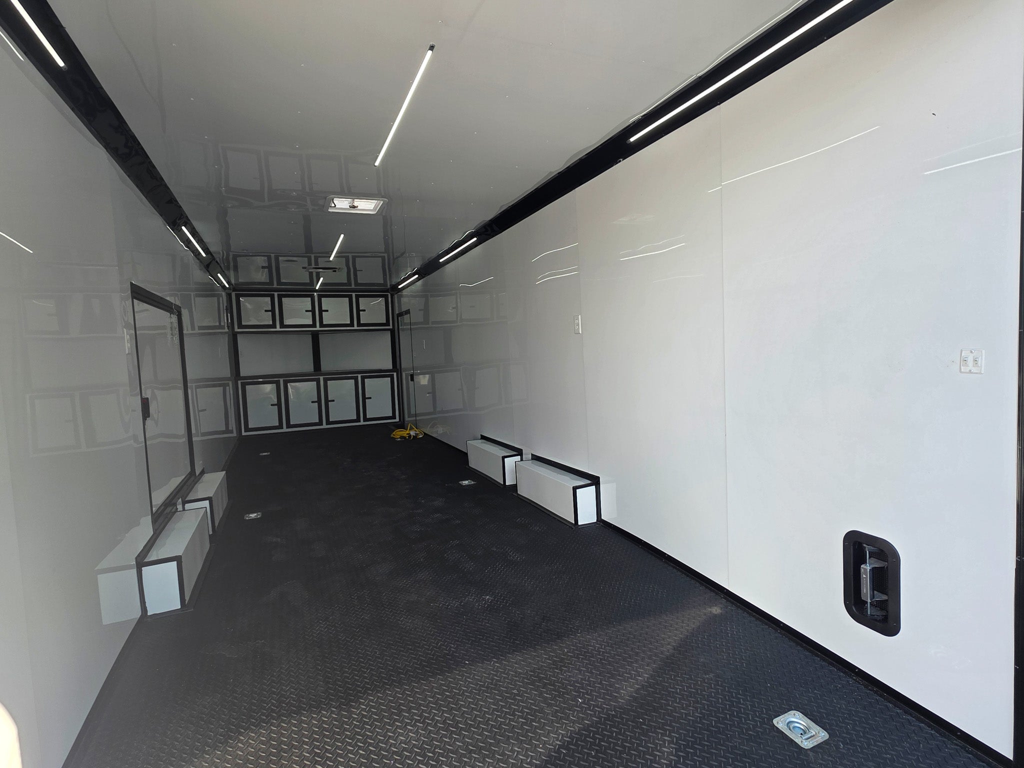 8.5×28 Enclosed Trailer For Race, Show Car Fully Loaded (2) 7,000LB Axle 14K GVWR - Image 41