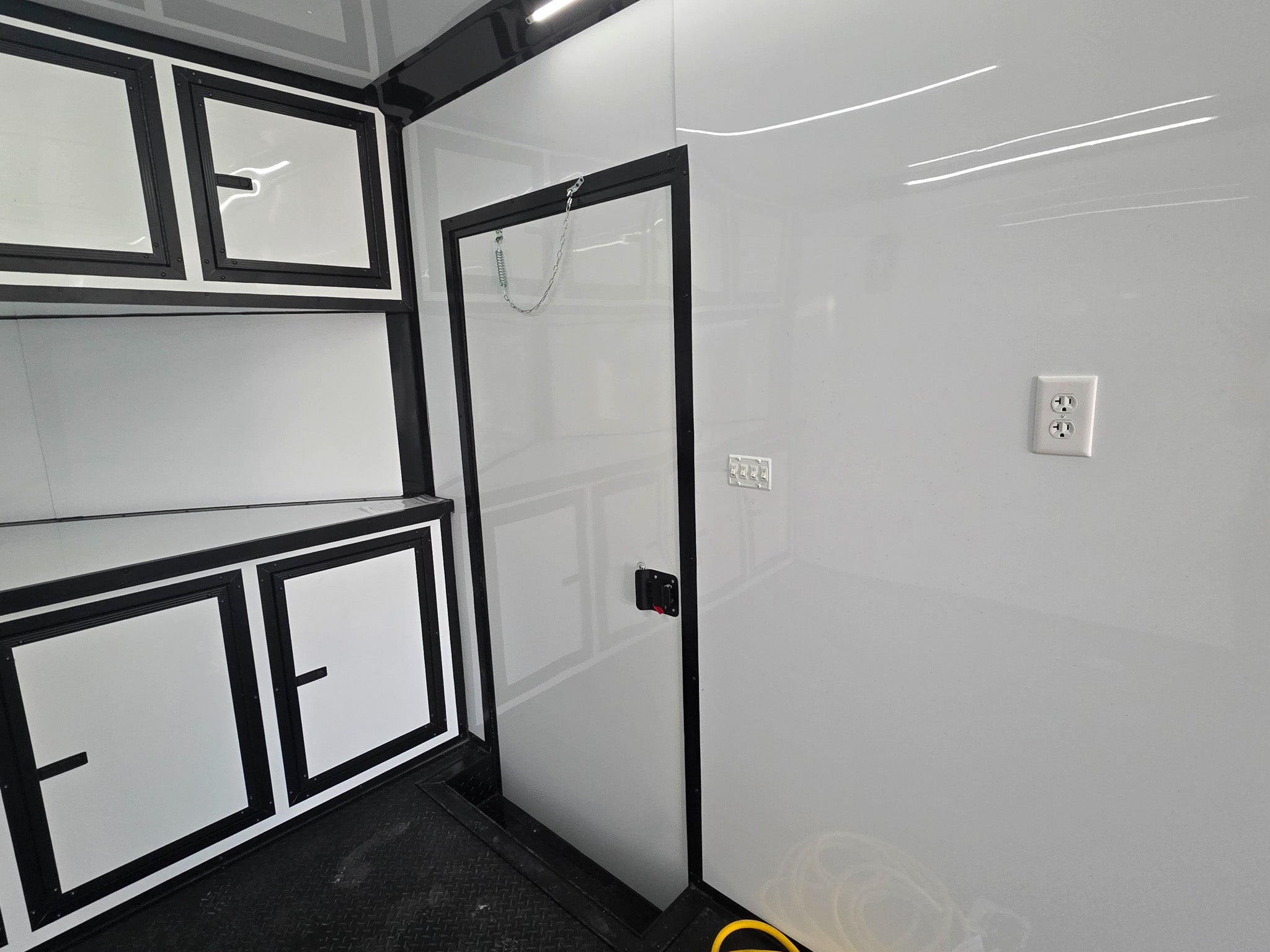 8.5×28 Enclosed Trailer For Race, Show Car Fully Loaded (2) 7,000LB Axle 14K GVWR - Image 43