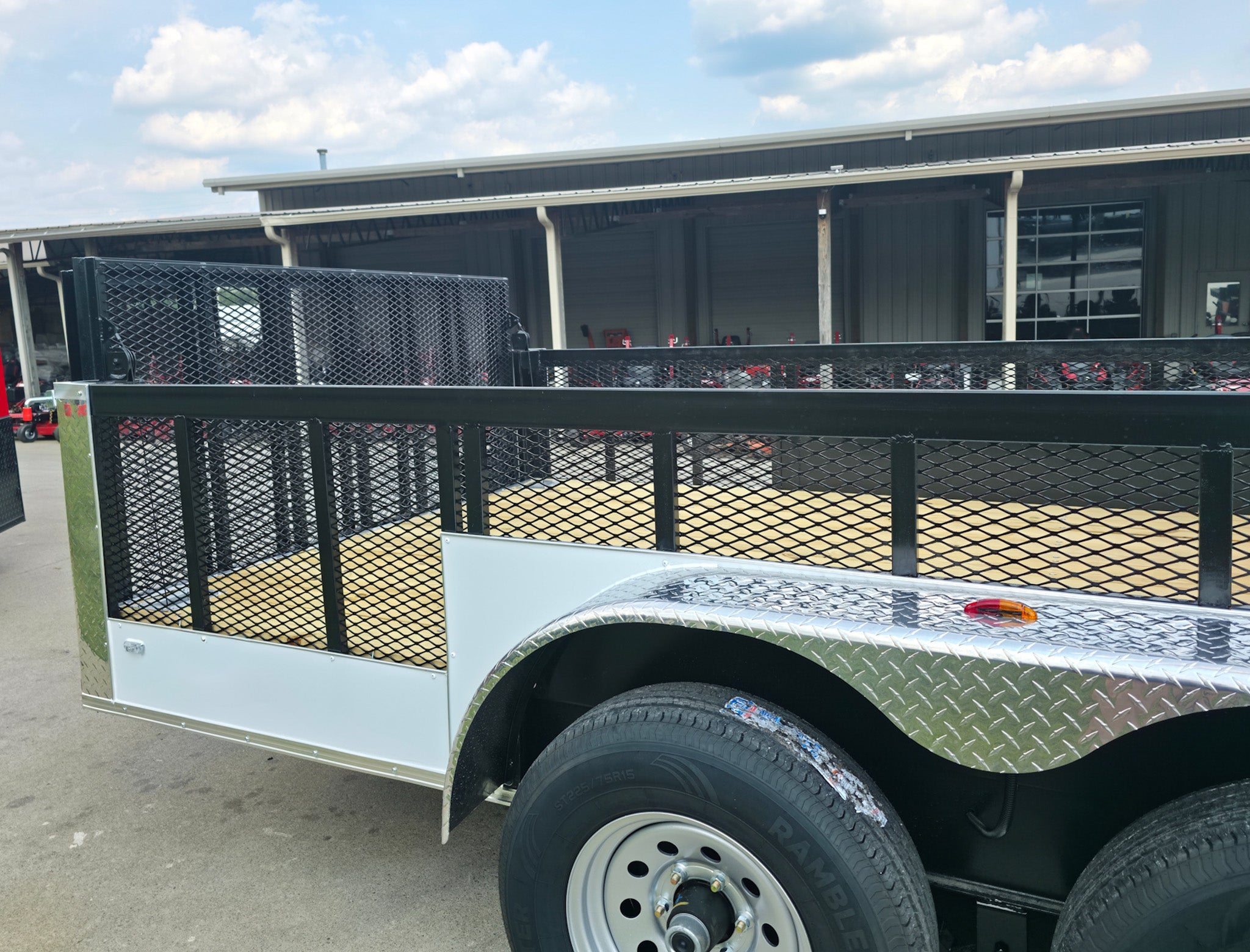 7×18 Hybrid Enclosed Trailer with Side Door (2) 5,200lb Axles Storage - Image 11