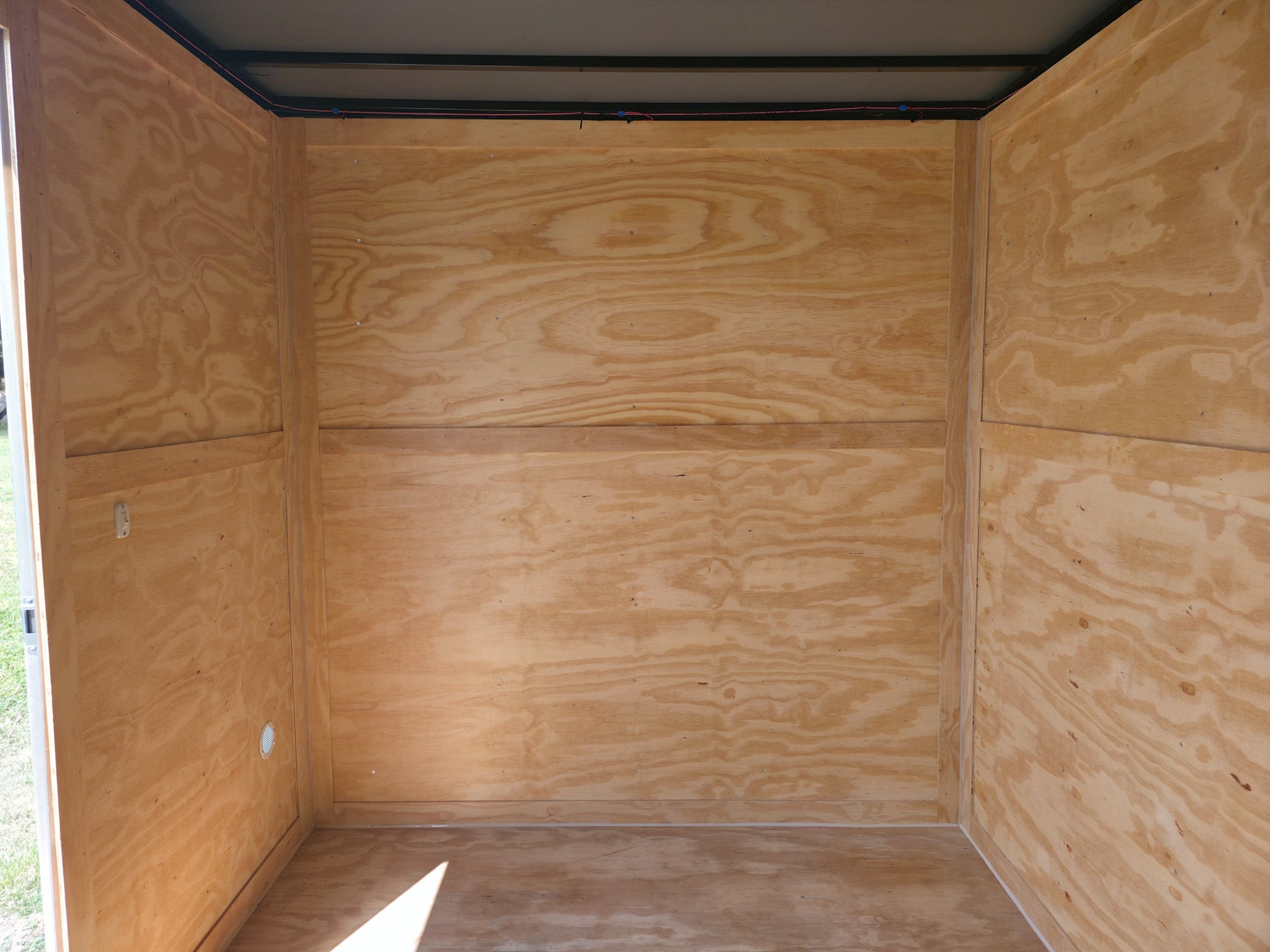 7×18 Hybrid Enclosed Trailer with Side Door (2) 5,200lb Axles Storage - Image 15