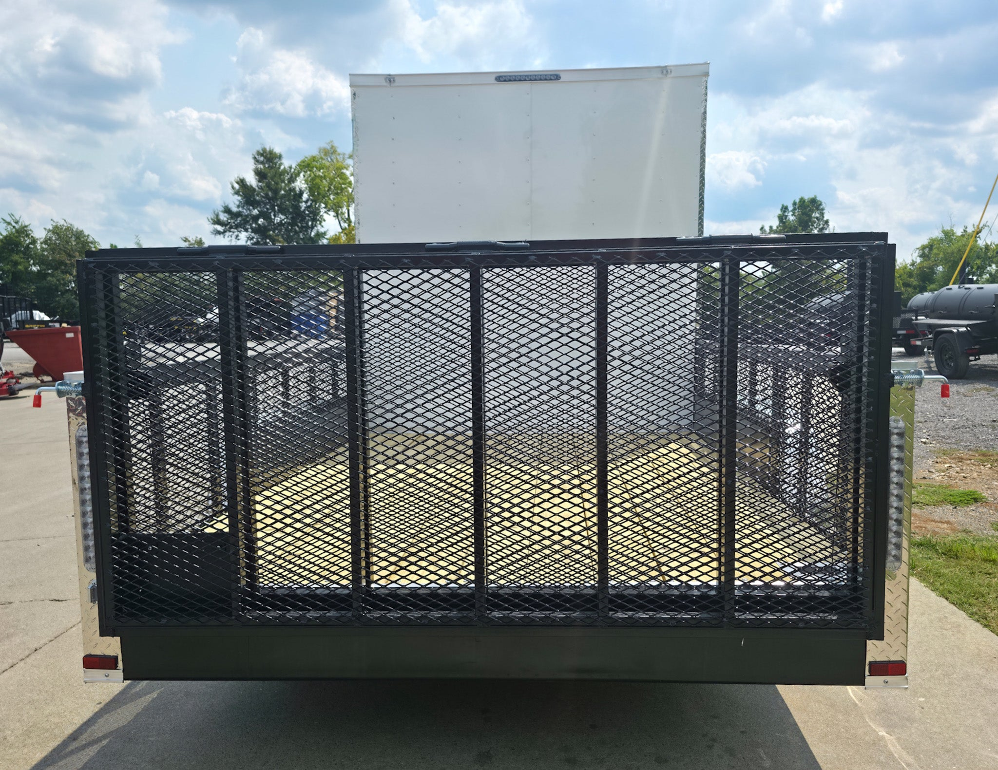 7×18 Hybrid Enclosed Trailer with Side Door (2) 5,200lb Axles Storage - Image 8