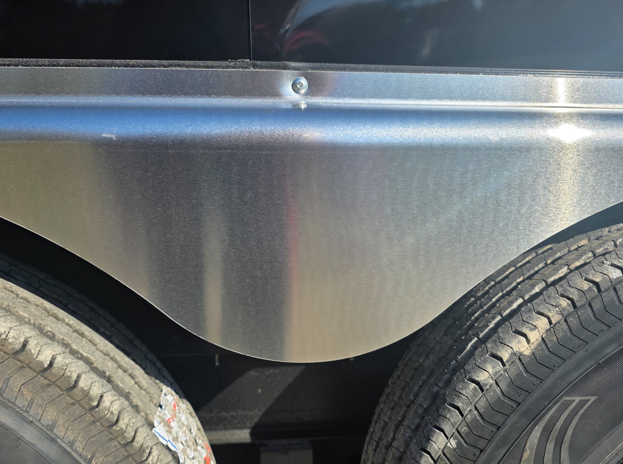 8.5×20 Black V-Nose Enclosed Trailer with Silver ATP (2) 52000lb Axles - Image 29