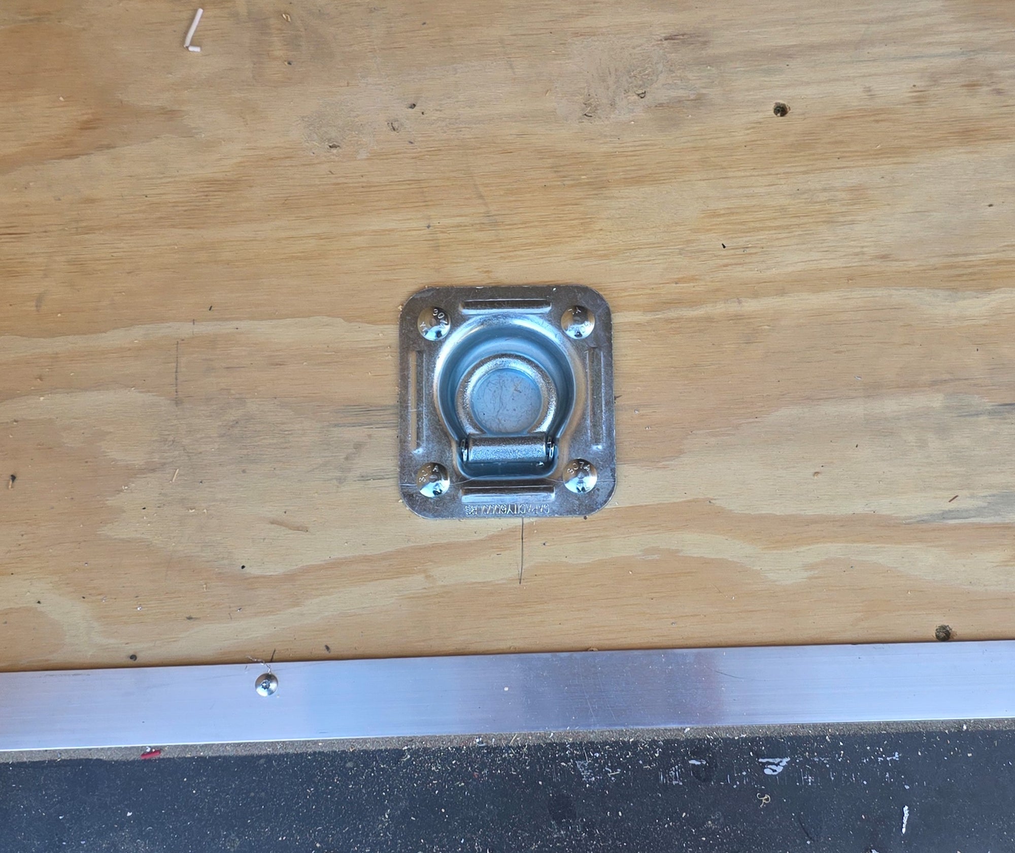8.5×20 Black V-Nose Enclosed Trailer with Silver ATP (2) 52000lb Axles - Image 13