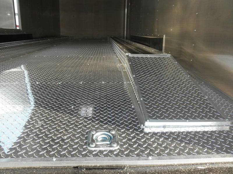 Enclosed Trailer 8.5′ X 24′ White – Cargo Bike Car Hauler Storage - Image 15