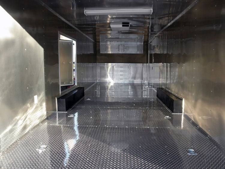 Enclosed Trailer 8.5’x26′ Yellow – Bike Motorcycle Car Hauler Storage - Image 11