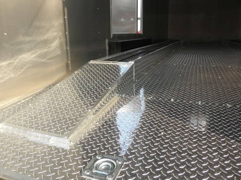 Enclosed Trailer 8.5′ X 24′ White – Cargo Bike Car Hauler Storage - Image 25