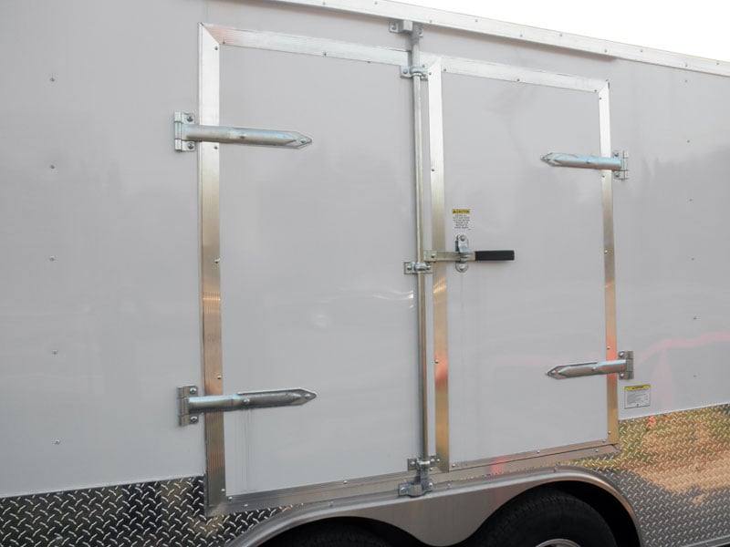 Enclosed Trailer 8.5′ X 24′ White – Cargo Bike Car Hauler Storage - Image 7
